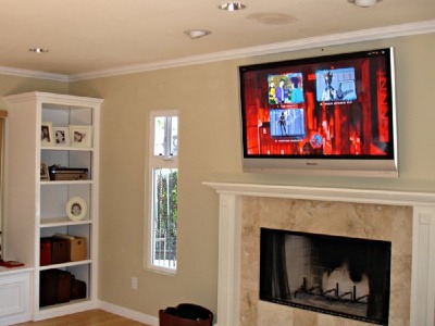 Fireplace Flat Panel Dallas TV Installation